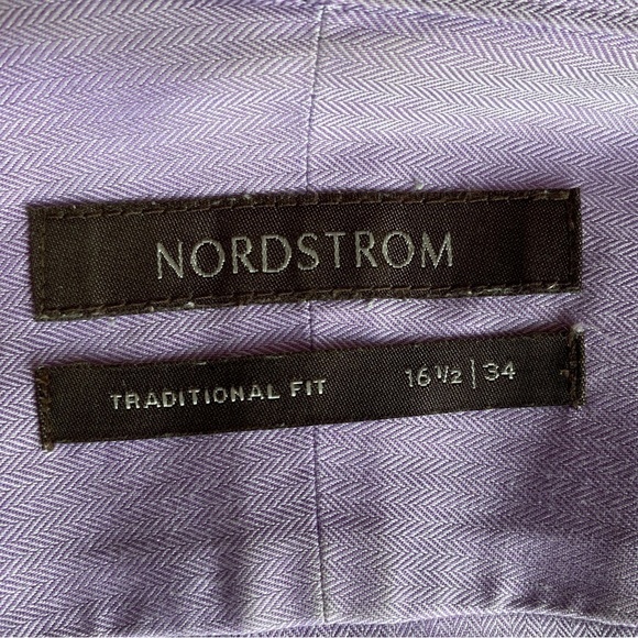 Lavender Dress Shirt by Nordstrom. - Picture 7 of 7